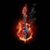Guitar burning
