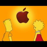 Simpsons apple